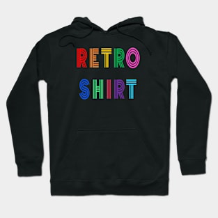 Retro Shirt Hoodie